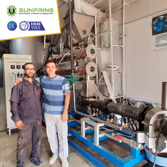 PRO Dry Wet Dog Pet Cat Animal Pollo Galleggiante Affondamento Alimenti per pesci Alimenti Macchina per la produzione di pellet Mulino Maker Estrusore Attrezzatura Granulatore Lavorazione Linea di produzione