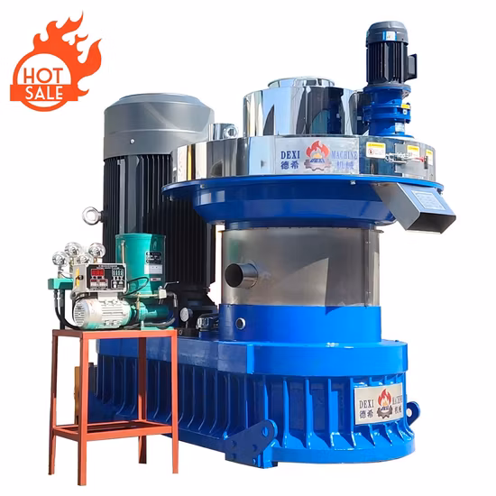 Macchina per la produzione di pellet di legno di segatura di paglia di buccia di riso a biomassa